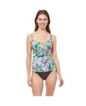 Buy MakeMeChic Women's Plus Size One Piece Swimsuit Printed Tie Front  Backless Bathing Suit, Multi, 3X-Large Plus at