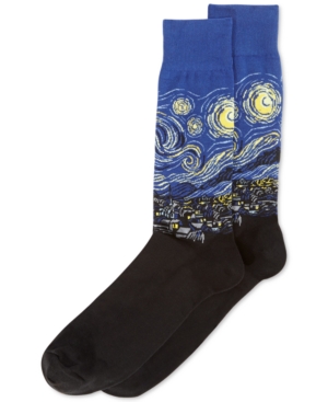 image of Hot Sox Men-s Socks, Starry Night