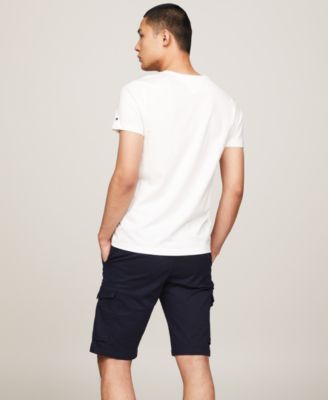 Men's Embroidered Logo Regular-Fit Crewneck T-Shirt