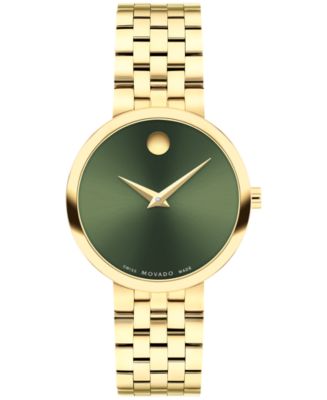 Movado Museum Woman’s Her Sports Edition Bracelet Watch in Case MOVADO Sport Edition 26MM SS Blue Museum Dial Women main image 3