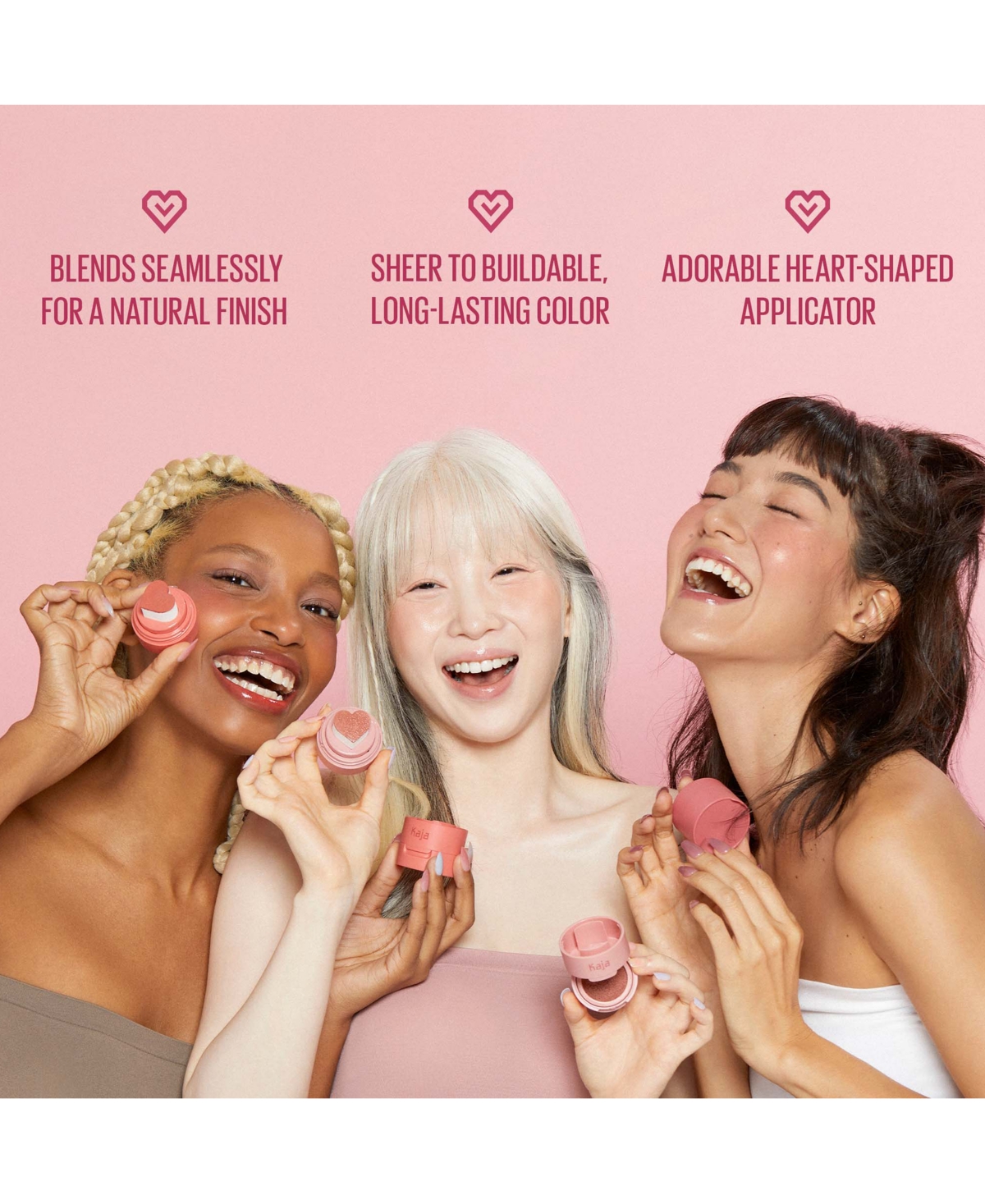 Kaja 3-Pc. Super Heart Lip & Cheek Set