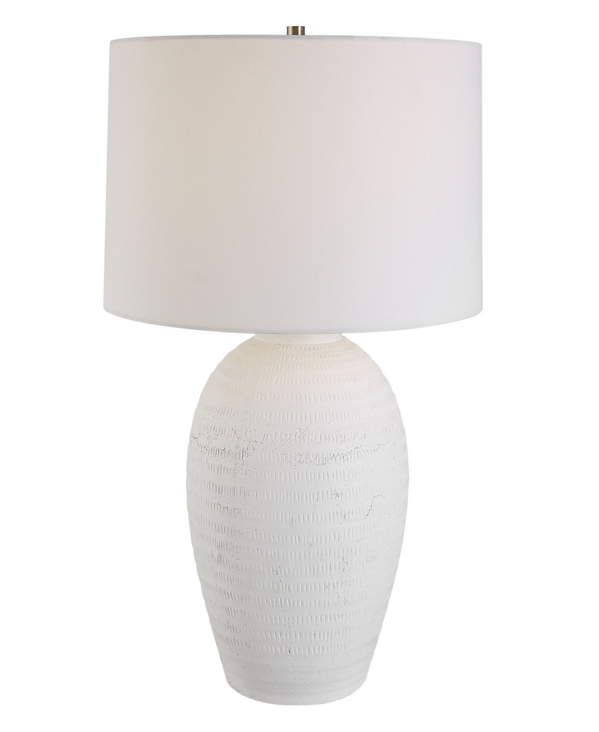Shop Uttermost 28.5" Reyna Table Lamp In White