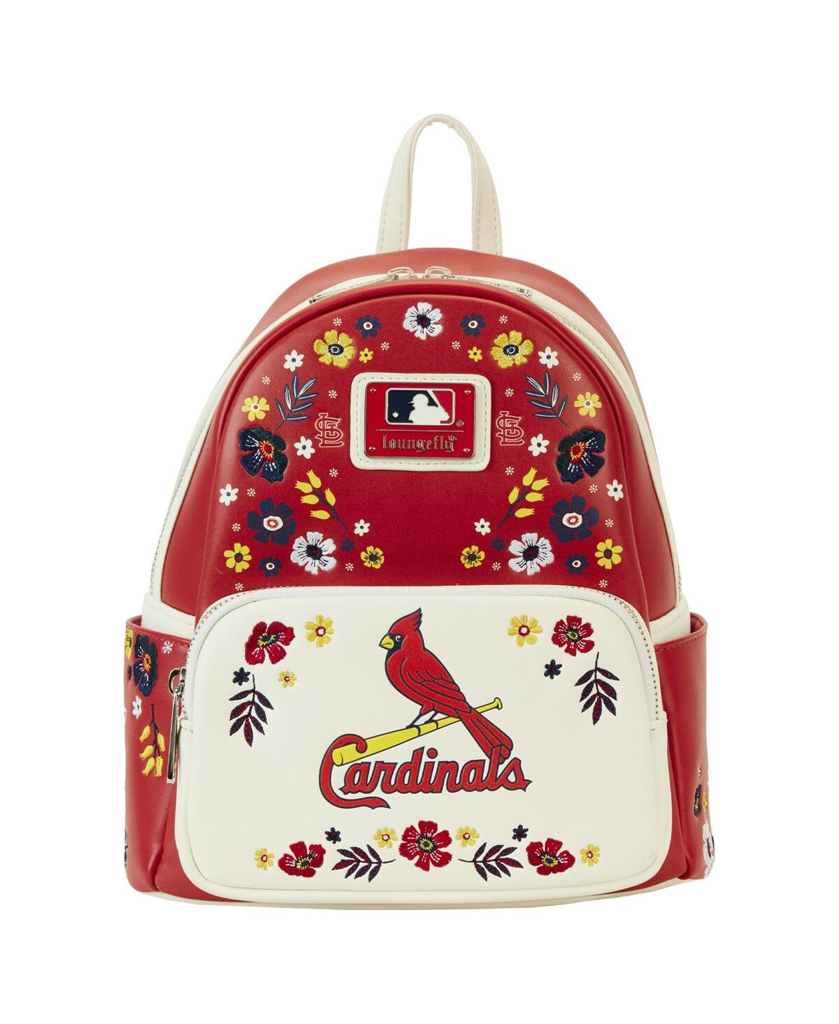Men's and Women's Loungefly St. Louis Cardinals Floral Mini Backpack - Multi