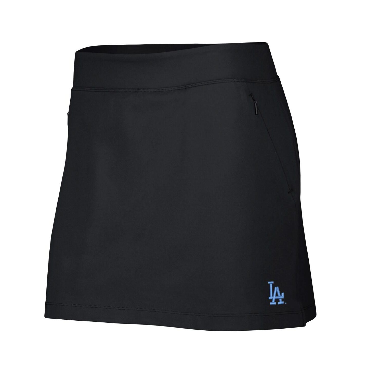 Женская юбка-шорты Tommy Bahama Black Los Angeles Dodgers Aubrey IslandZone Skort — фото 3