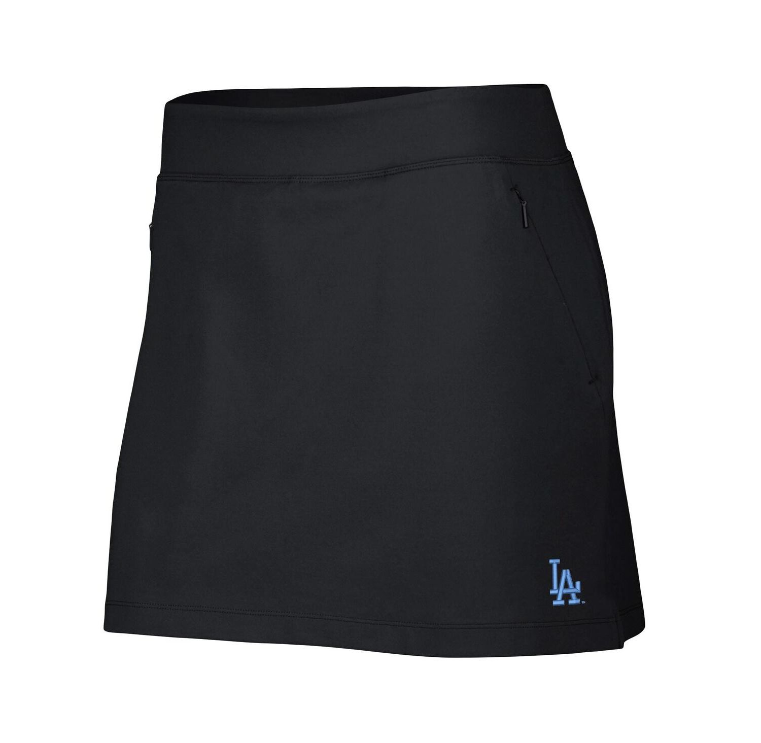 Women's Black Los Angeles Dodgers Aubrey IslandZone Skort