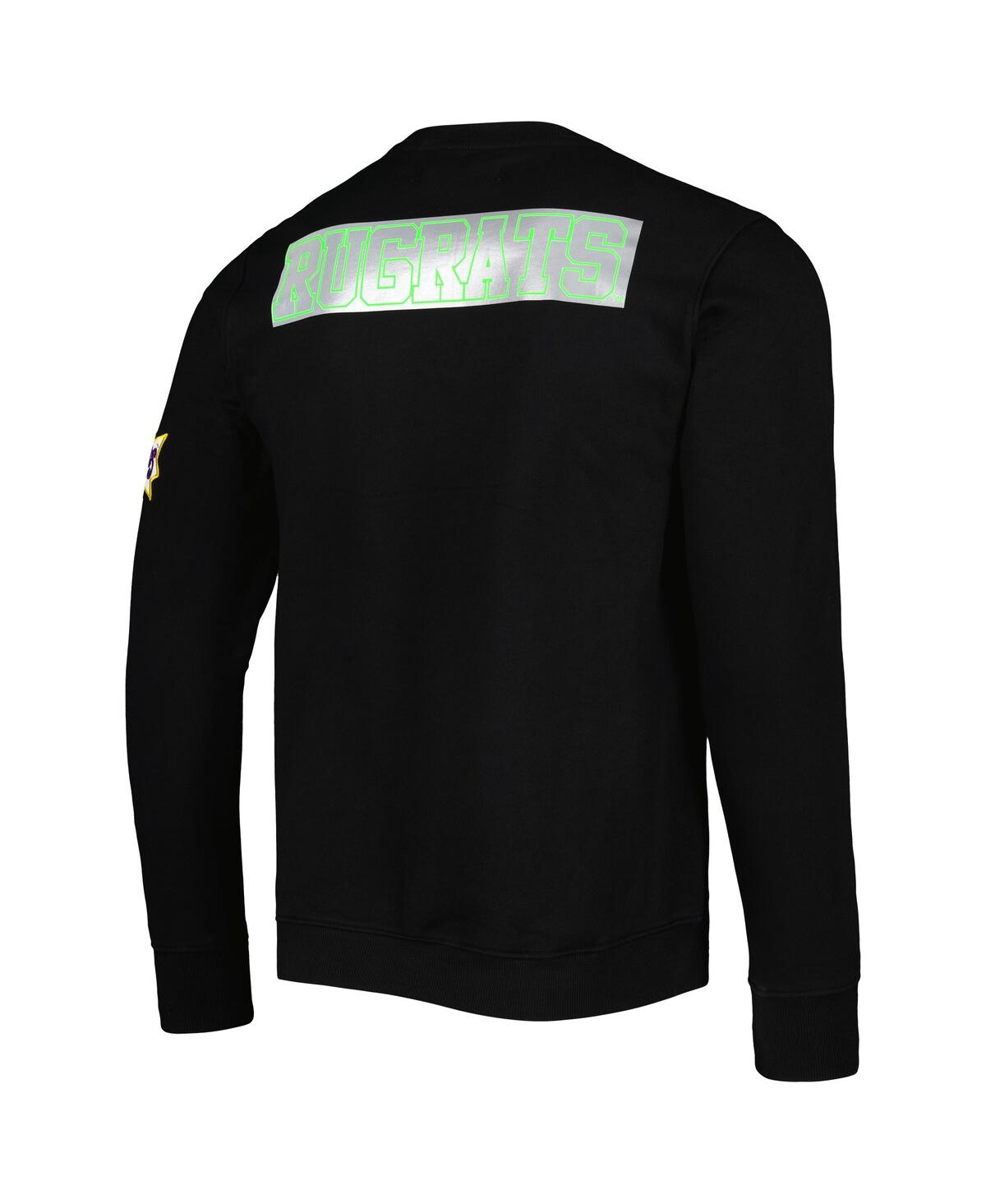 Men's and Women's Freeze MaxRugrats Chuckie Runaway Football Pullover Sweatshirt - Black