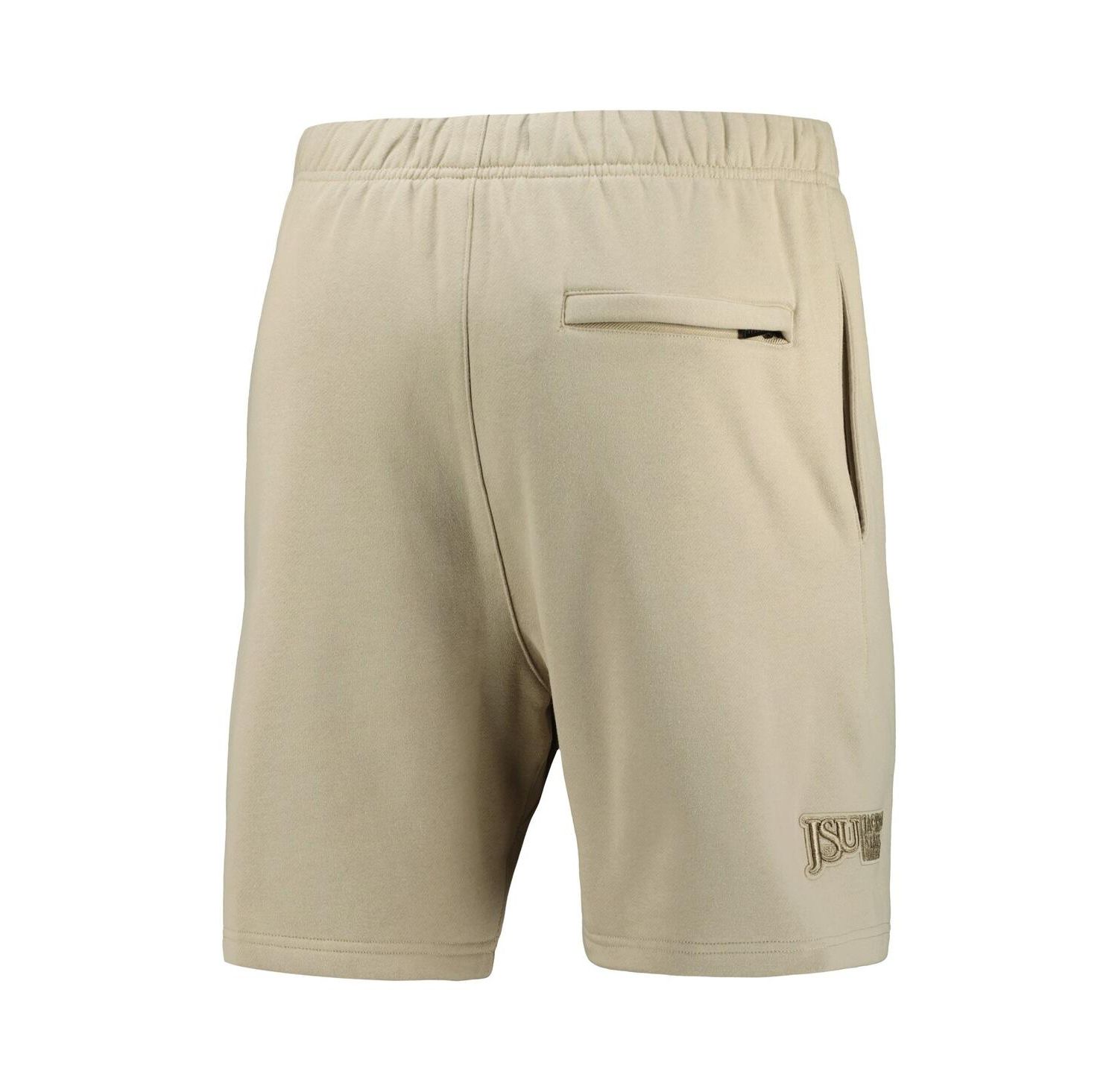Men's Tan Jackson State Tigers Neutral Relaxed Shorts