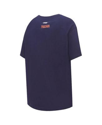 Women's Navy New Orleans Pelicans Script Boyfriend T-shirt