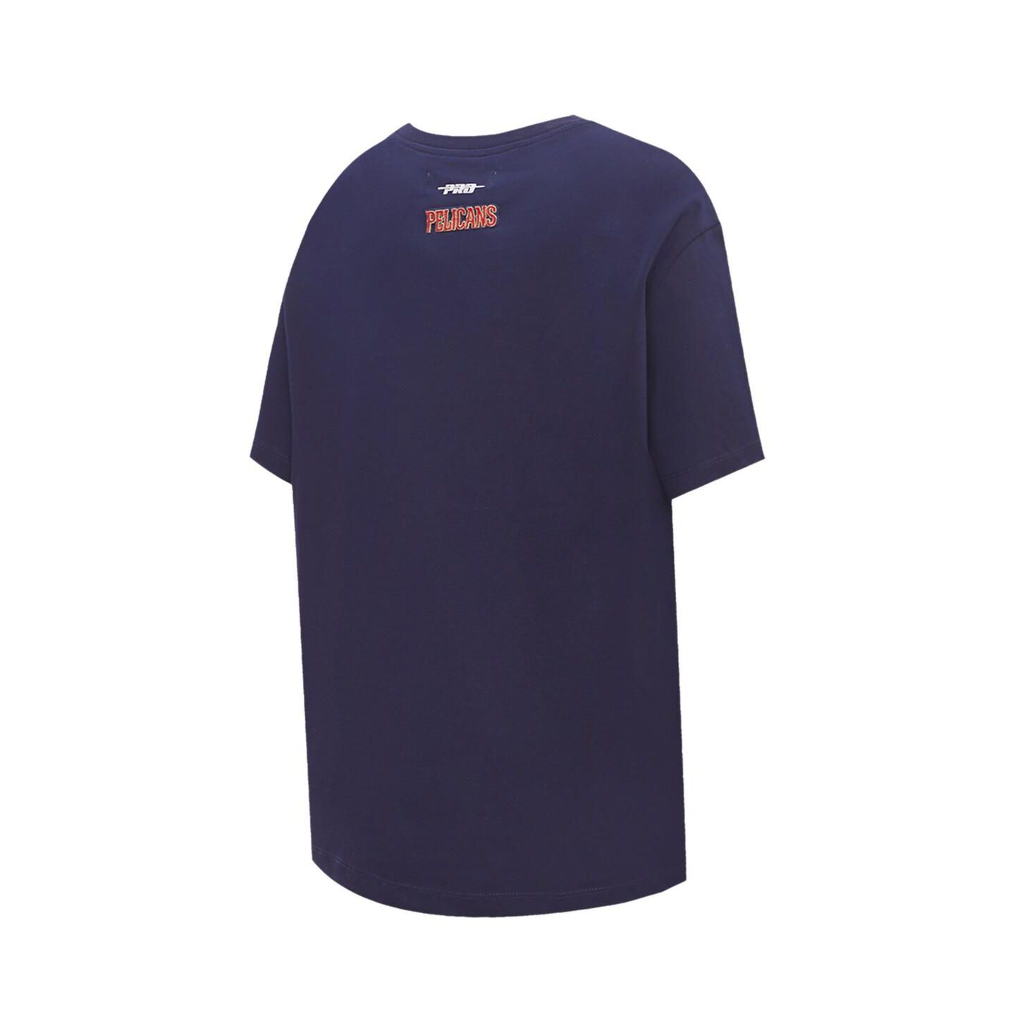 Женская футболка Pro Standard Navy New Orleans Pelicans Script Boyfriend — фото 4