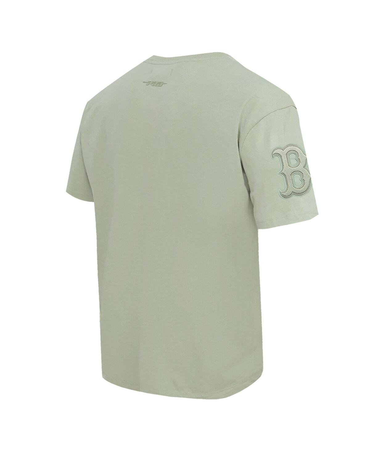 Men's Pro StandardBoston Red Sox Neutral Cj Dropped Shoulders T-shirt - Mint