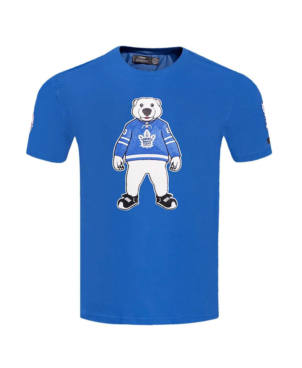 Shop Pro Standard Men's  Blue Toronto Maple Leafs Mascot T-shirt