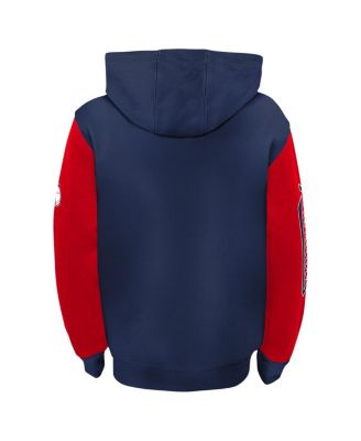 Toddler Boys and Girls Navy Cleveland Guardians Postcard Full-Zip Hoodie