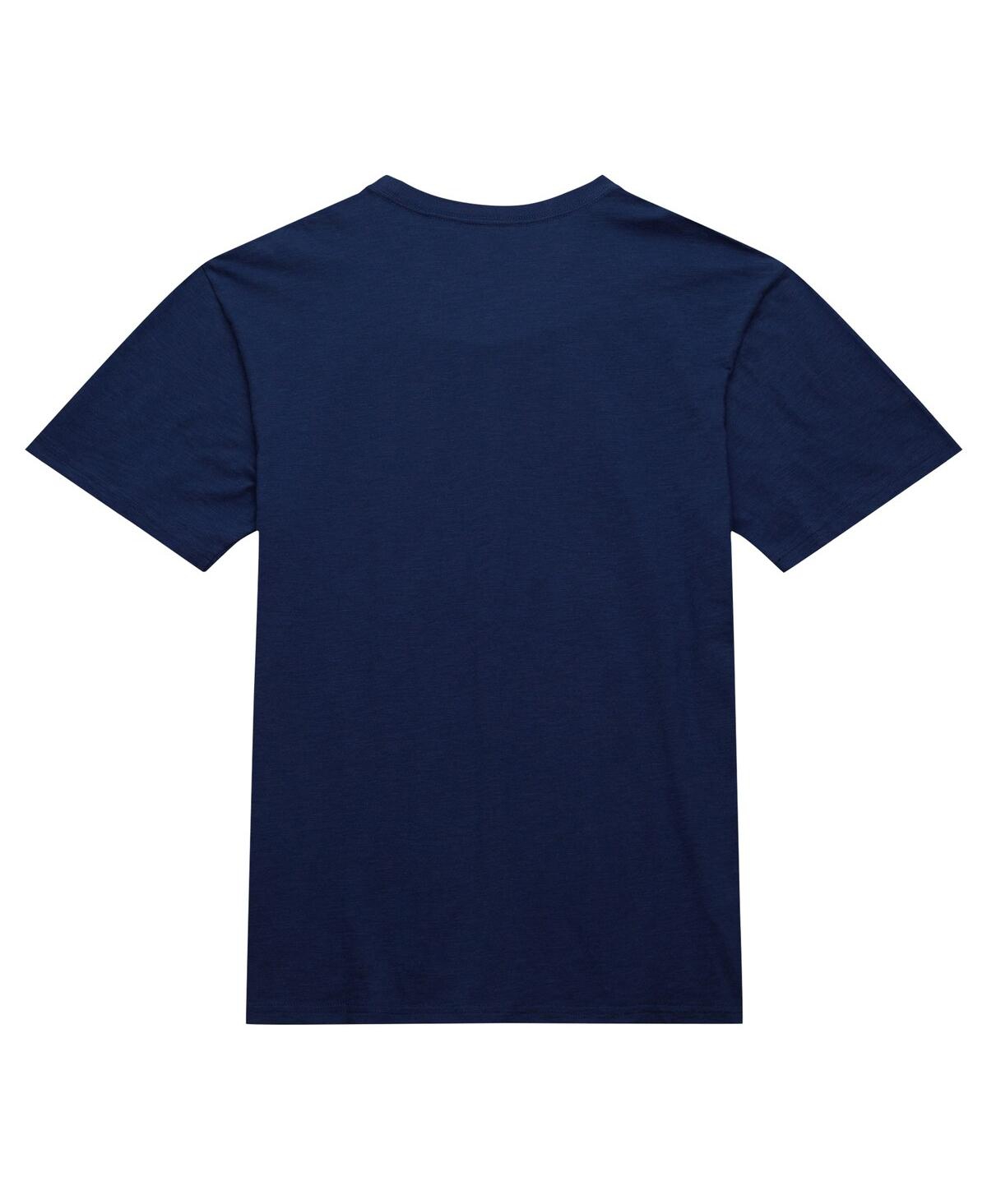 Shop Mitchell & Ness Men's  Navy Washington Capitals Legendary Slub T-shirt