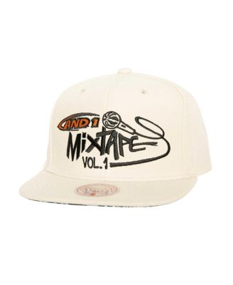激レア　00s lone ones CAP Mitchell & Ness Men's x AND1 White Mixtape Vol. 1 Adjustable