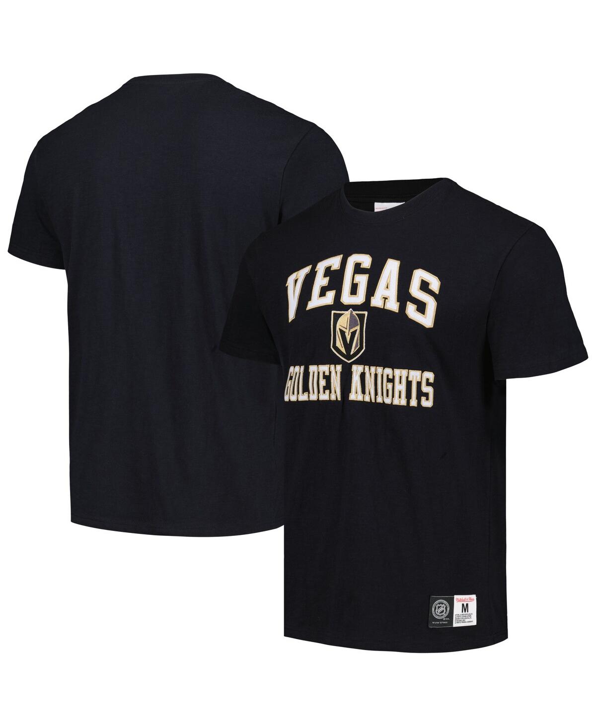 Men's Mitchell & Ness Black Vegas Golden Knights Legendary Slub T-shirt - Black