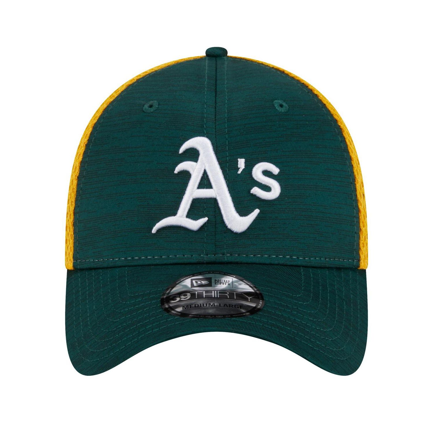 Men's Green Oakland Athletics Neo 39THIRTY Flex Hat