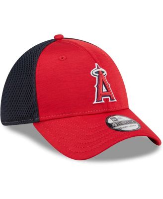 Men's Red Los Angeles Angels Neo 39THIRTY Flex Hat