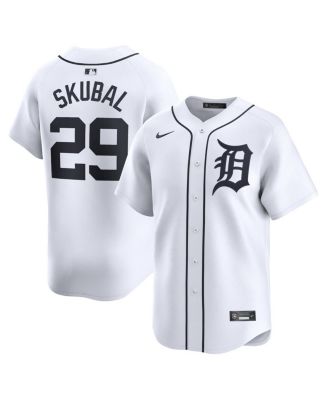 Nike Men's Tarik Skubal White Detroit Tigers Home Limited Player Jersey ...