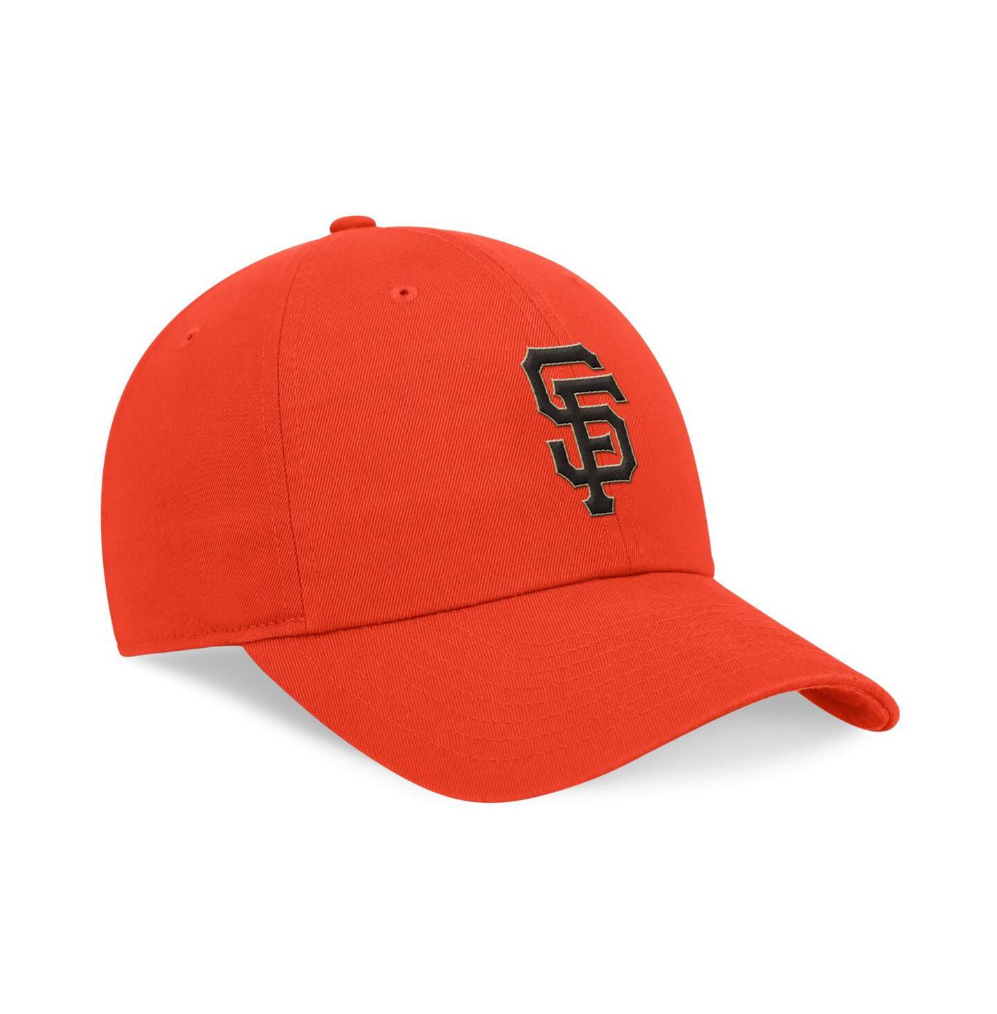 Мужская кепка Nike Orange San Francisco Giants Evergreen Club Adjustable Hat — фото 3