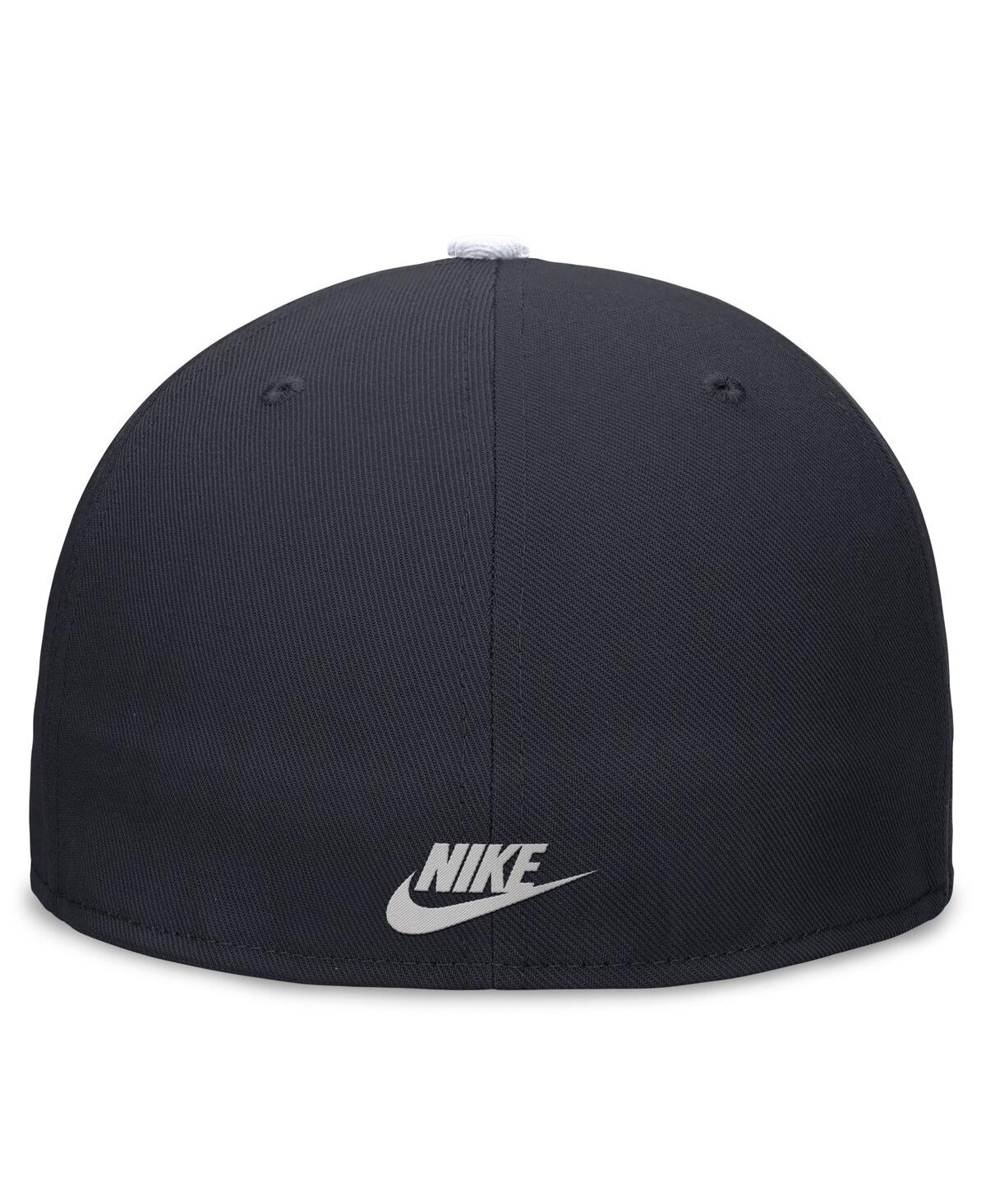 Men's Nike White Distressed Chicago White Sox Rewind Cooperstown True Performance Fitted Hat - White