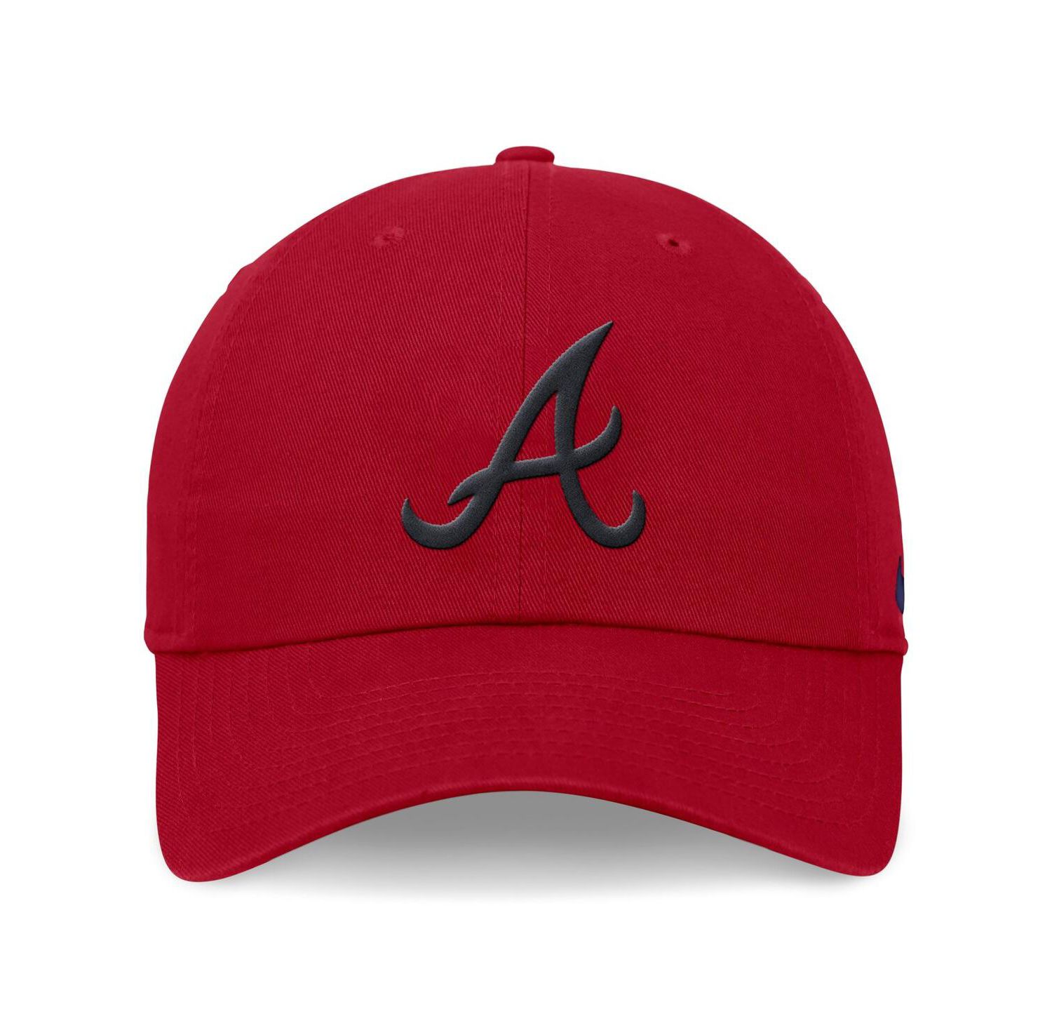 Men's Navy Atlanta Braves Evergreen Club Adjustable Hat