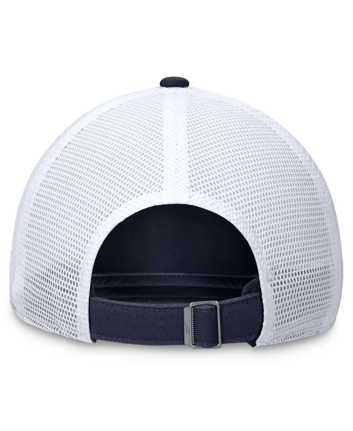 Nike Men's  Navy Houston Astros Evergreen Wordmark Trucker Adjustable Hat In Navy