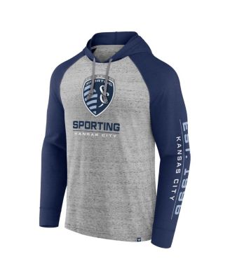 Men's Steel Sporting Kansas City Deflection Raglan Pullover Hoodie