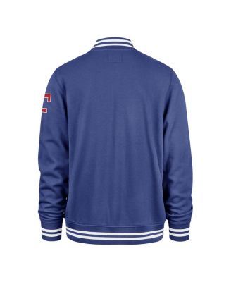 Men's Royal Texas Rangers Wax Pack Pro Camden Full-Zip Track Jacket