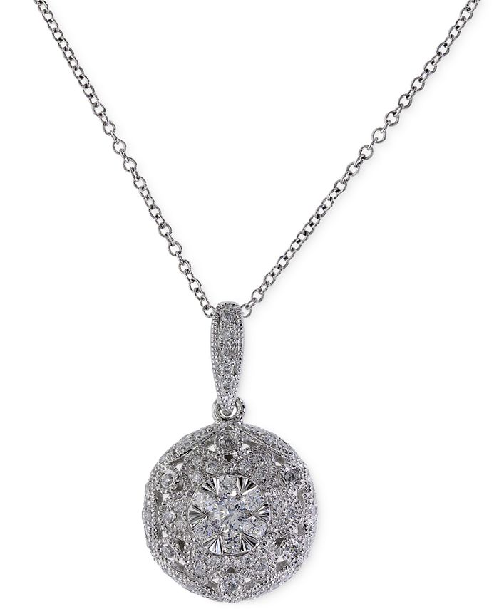 EFFY Collection EFFY Diamond Pendant Necklace (1/3 ct. t.w.) in 14k