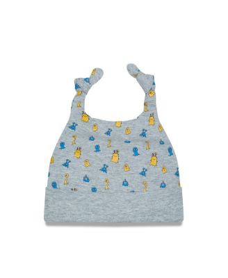 Baby Boys and Girls Heather Gray Los Angeles Chargers Critter Cuffed Knit Hat