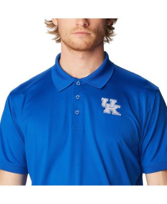 Men's Royal Kentucky Wildcats PFG Tamiami Omni-Shade Polo Shirt
