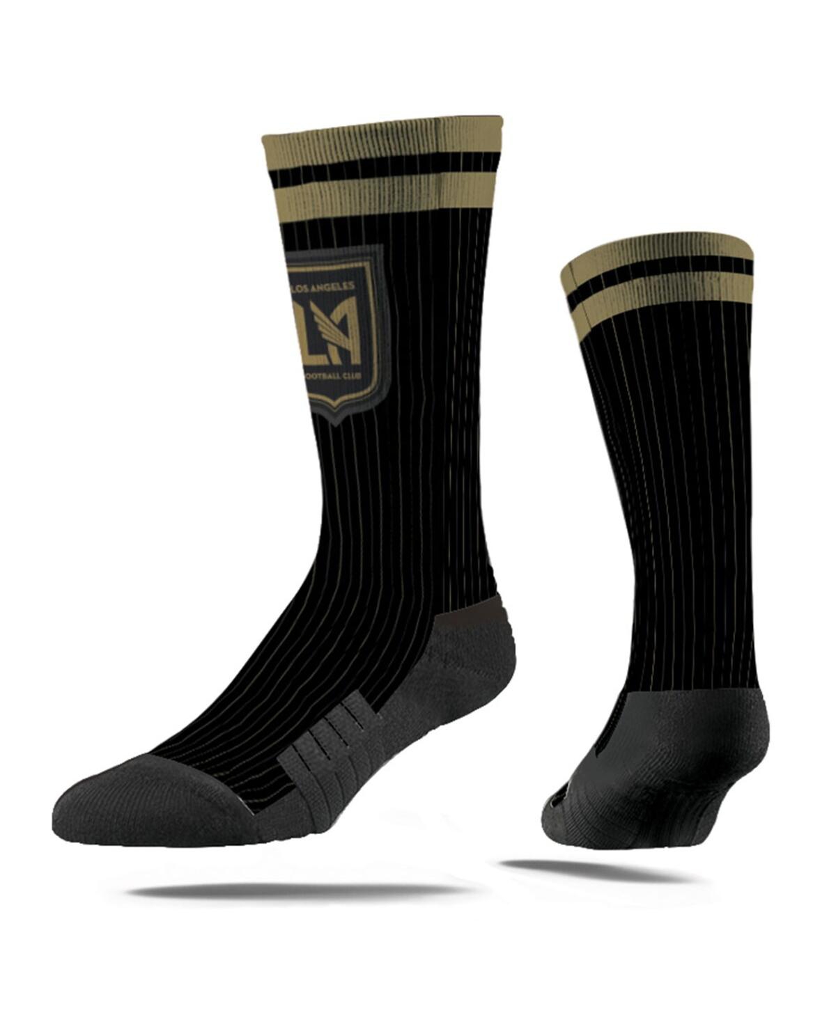 Men's and Women's Strideline Black Lafc 2024 Jersey Hook Premium Crew Socks - Black
