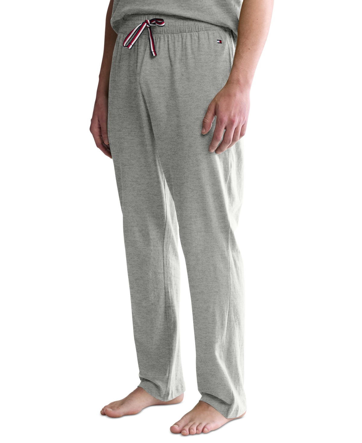 Shop Tommy Hilfiger Men's Regular-fit Drawstring Sleep Pants In Navy