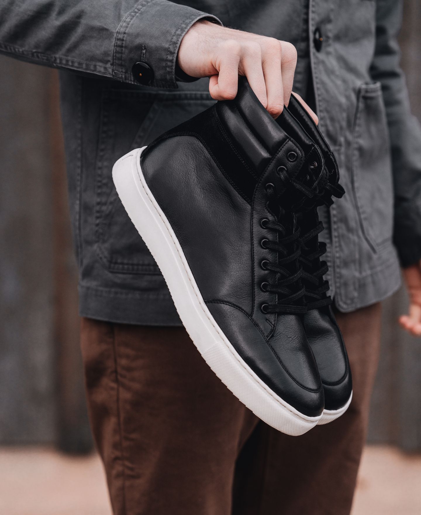 Мужские кроссовки Thomas & Vine Clarkson High Top, цвет: Белый — фото 6