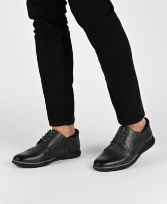 Men's Savage Embossed Wingtip Derby Dress Shoes