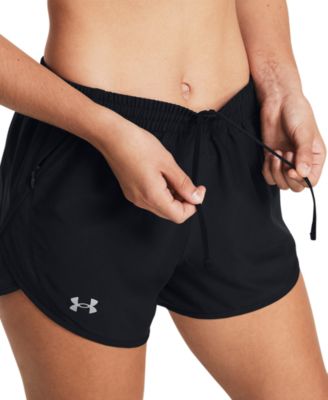Women's Fly By Mesh-Panel Running Shorts