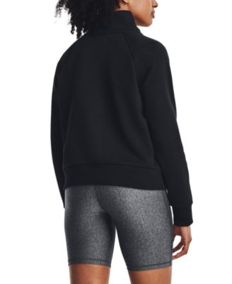 Women's Rival Fleece Mock-Neck Half-Zip Sweatshirt