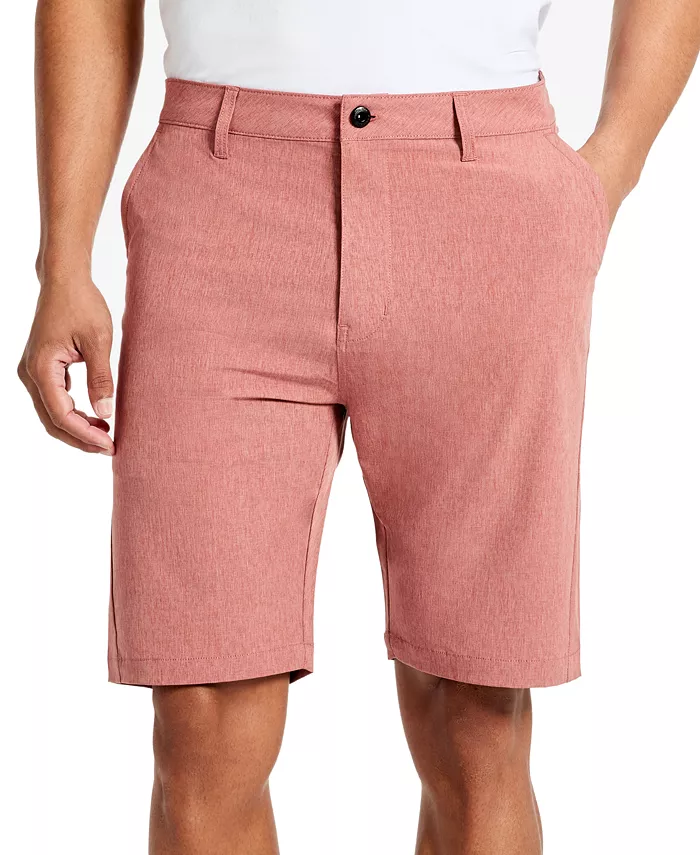 Men's Heathered Tech Performance 9" Shorts