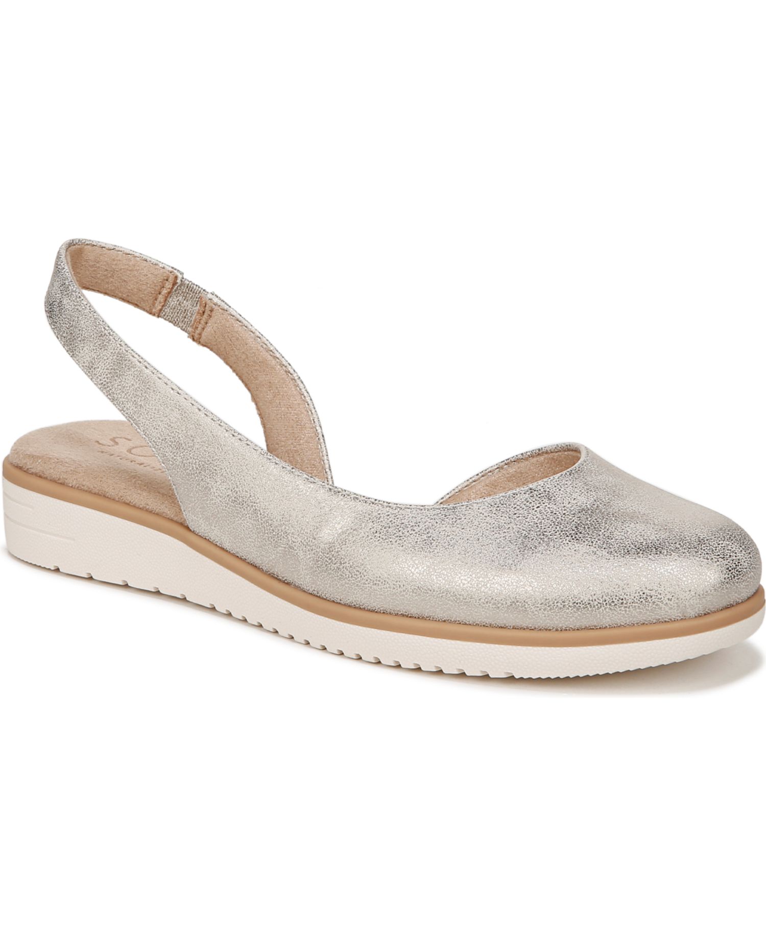Women's Idea-Dorsay Slingback Flats