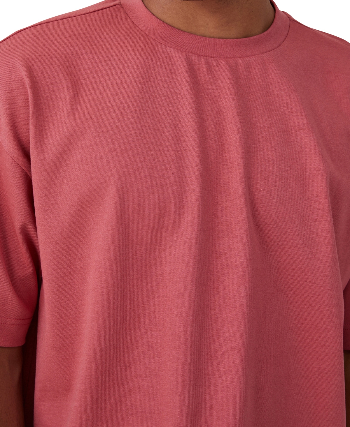 Cotton On Men's Box Fit Plain T-Shirt