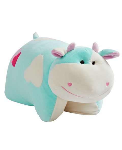 Детские мягкие игрушки Pillow Pets Carly Cow 18" Converts-from-Plush-to-Pillow Pillow Pet