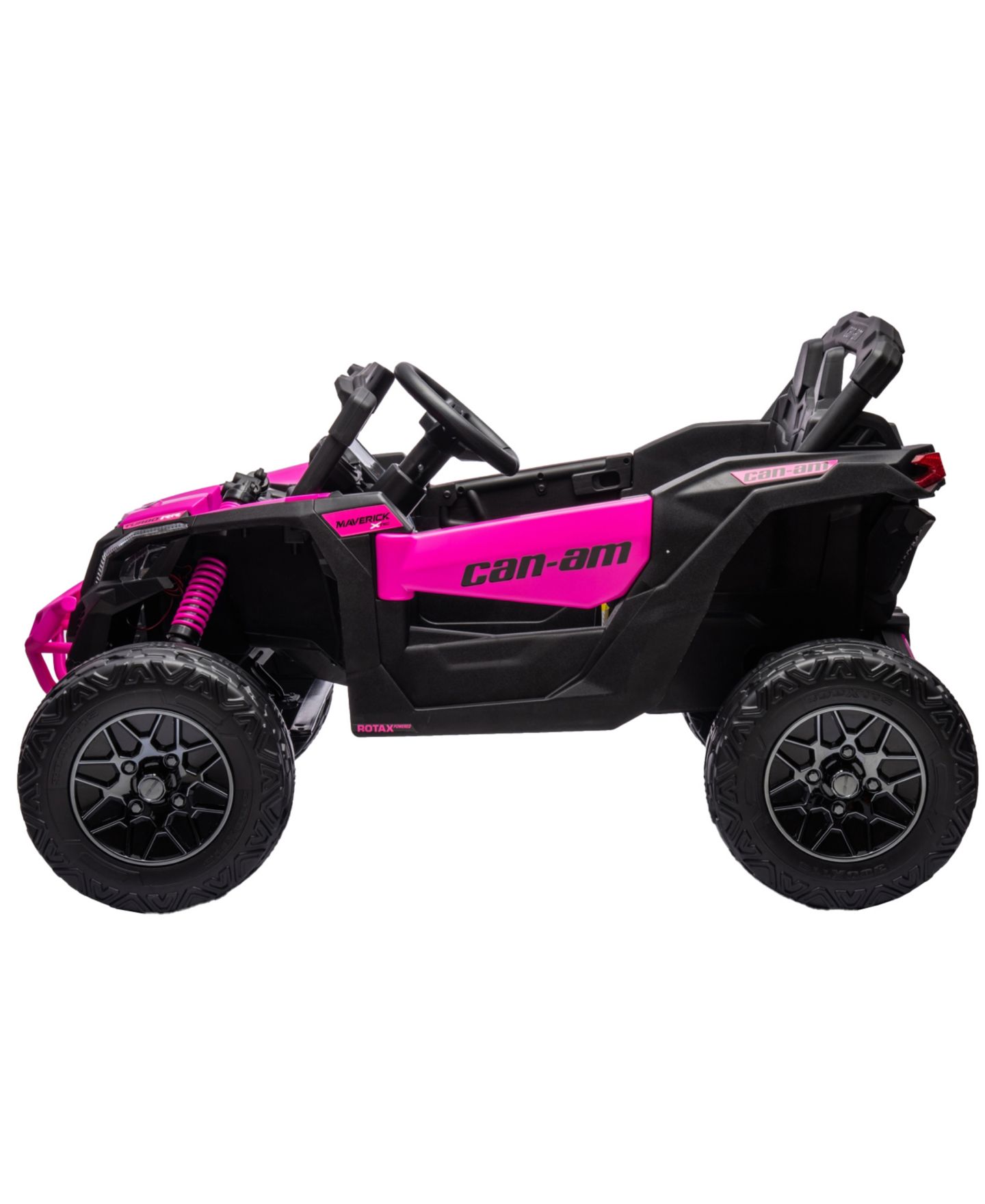 Детская игрушка Freddo Can Am Maverick 24V UTV Ride-On, цвет: Розовый — фото 2