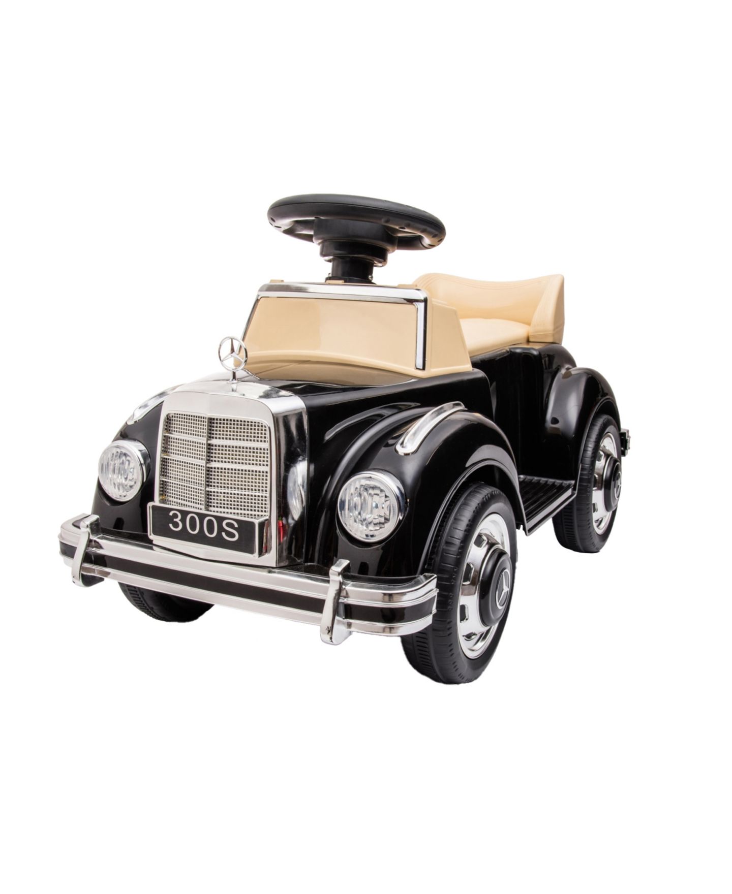 Детская игрушка Freddo Mercedes Benz 300S 6V 1-Seater Ride-On Car, Ages 3-7, цвет: Чёрный — фото 6