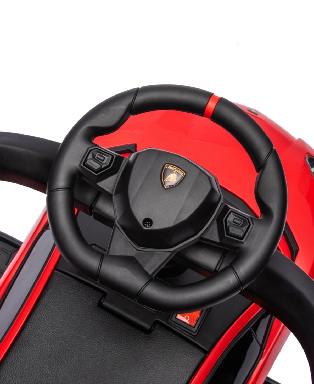 Freddo Lamborghini 3-in-1 Kids Push Ride On In Red