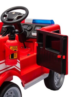 12V Firetruck 1-Seater Ride on