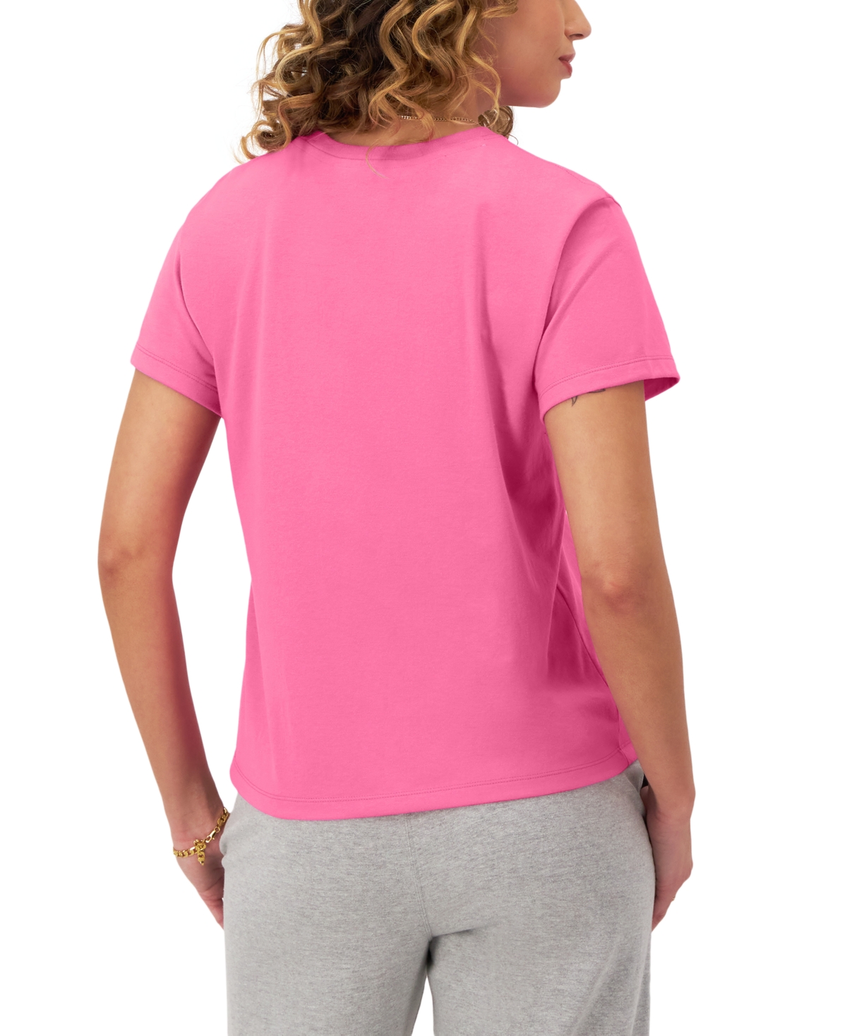 Champion: Women's The Classic Crewneck T-shirt