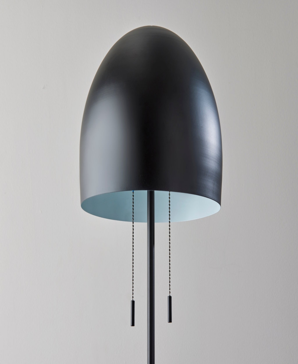 Adesso 62" Wilder Floor Lamp In Black