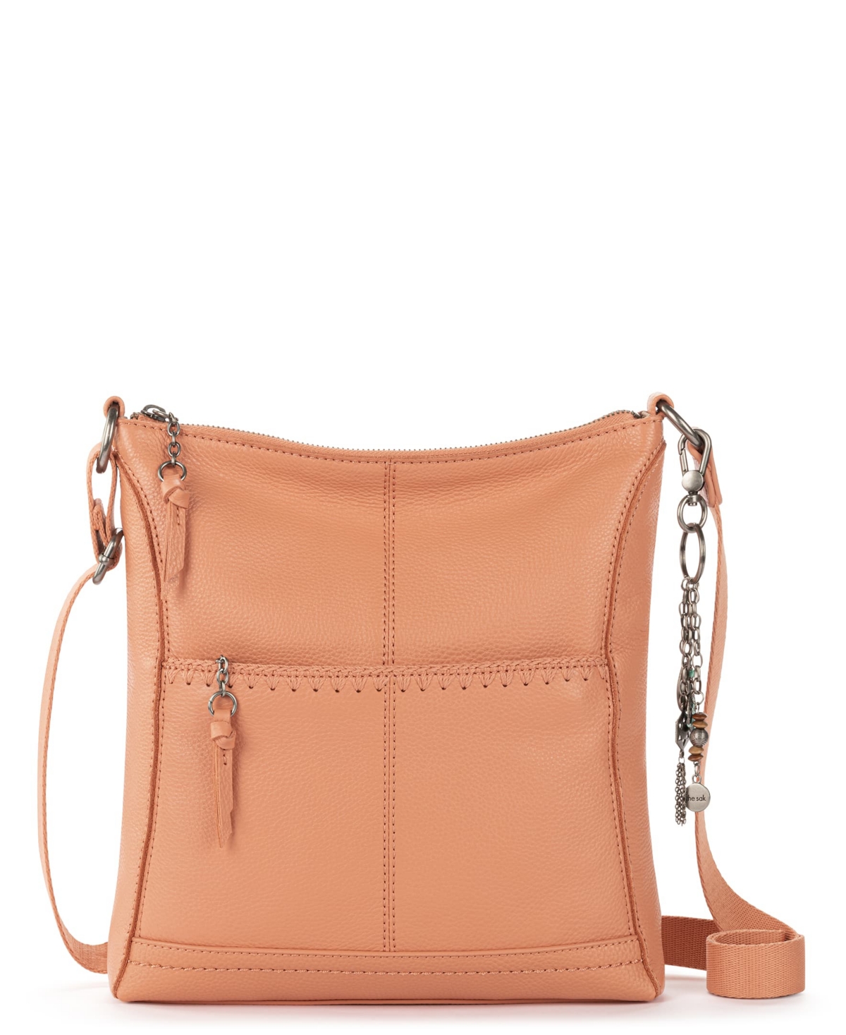 Lucia Leather Crossbody Bag - Nectar Stitch