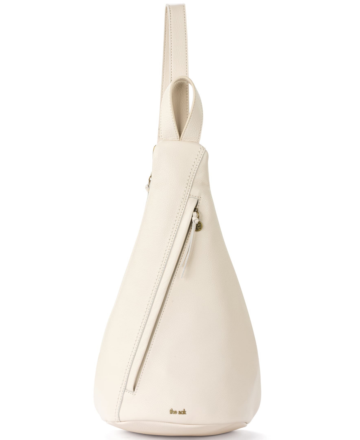 Shop The Sak Geo Leather Sling Backpack In Stone