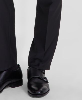 Men Modern-Fit Wool Blend Suit